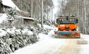Professional snow plowing services in Buffalo NY