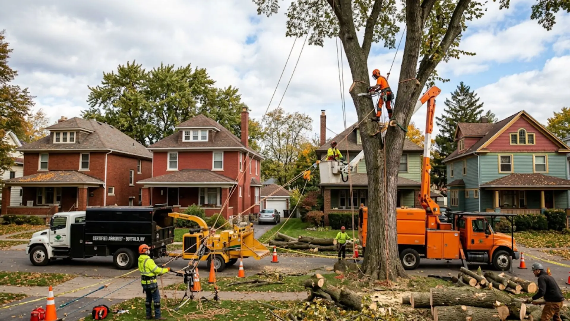 Large Tree Removal in Buffalo NY