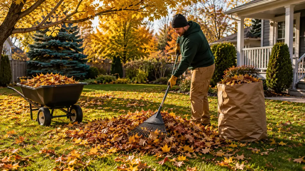 Fall Yard Cleanup in Buffalo NY