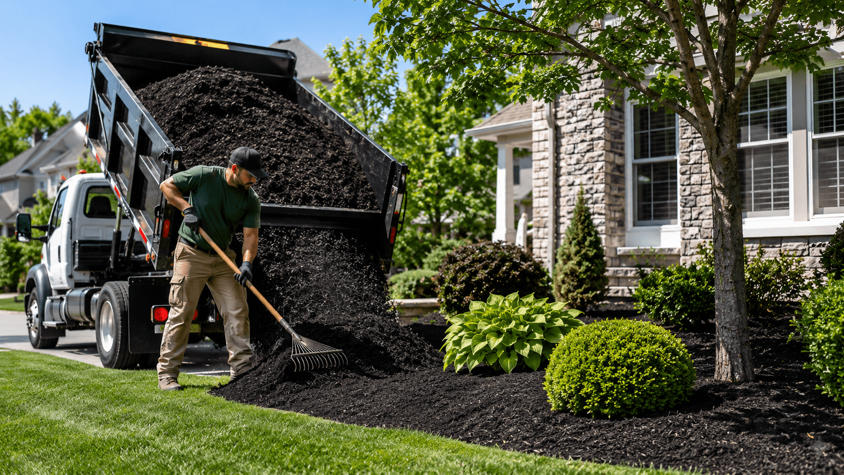 Affordable Mulch Delivery and Installation in Buffalo NY