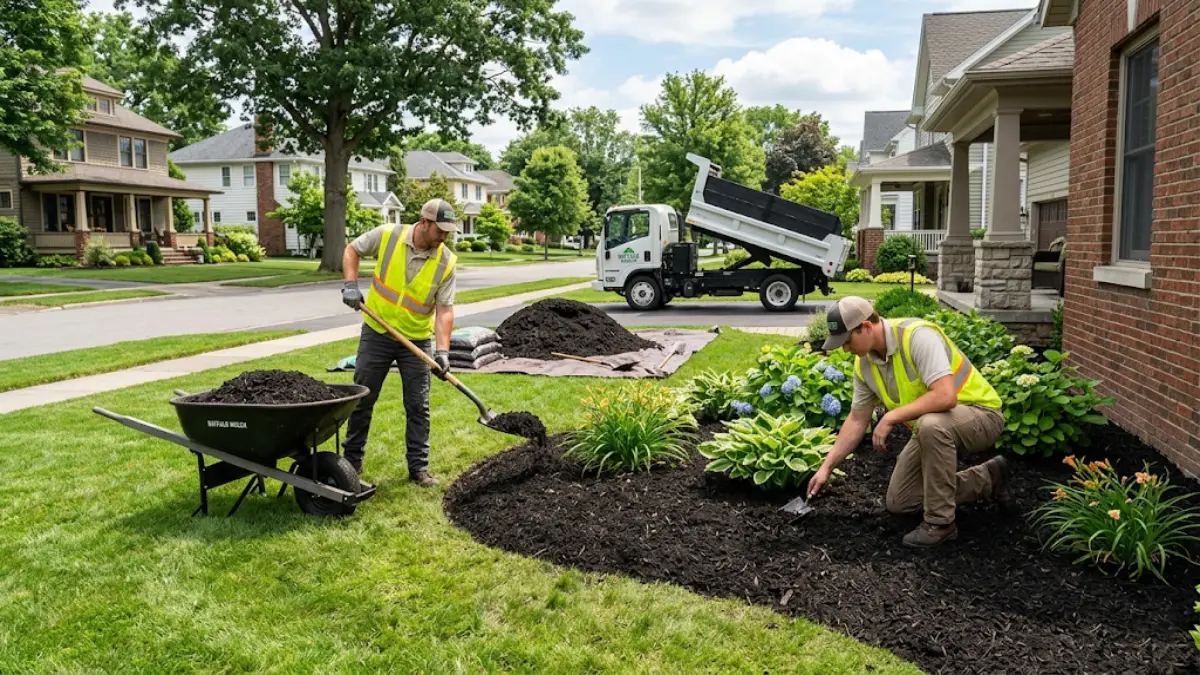Mulch Installation Service in Buffalo NY Benefits and Cost