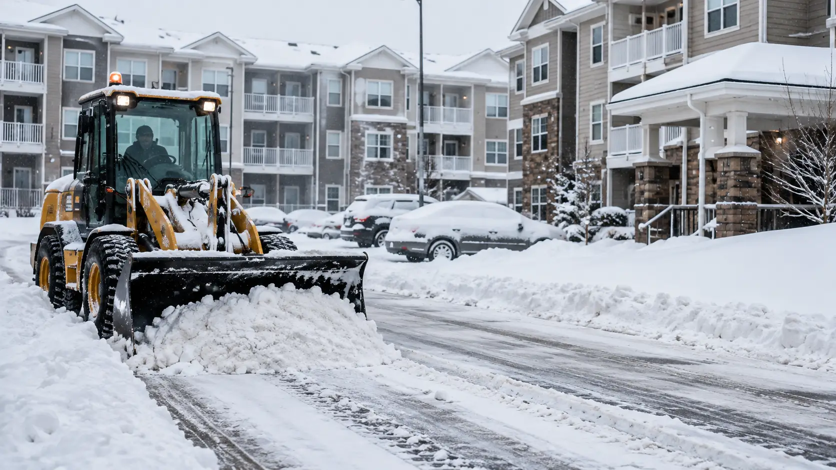 HOA and Apartment Complex Snow Removal in Buffalo NY