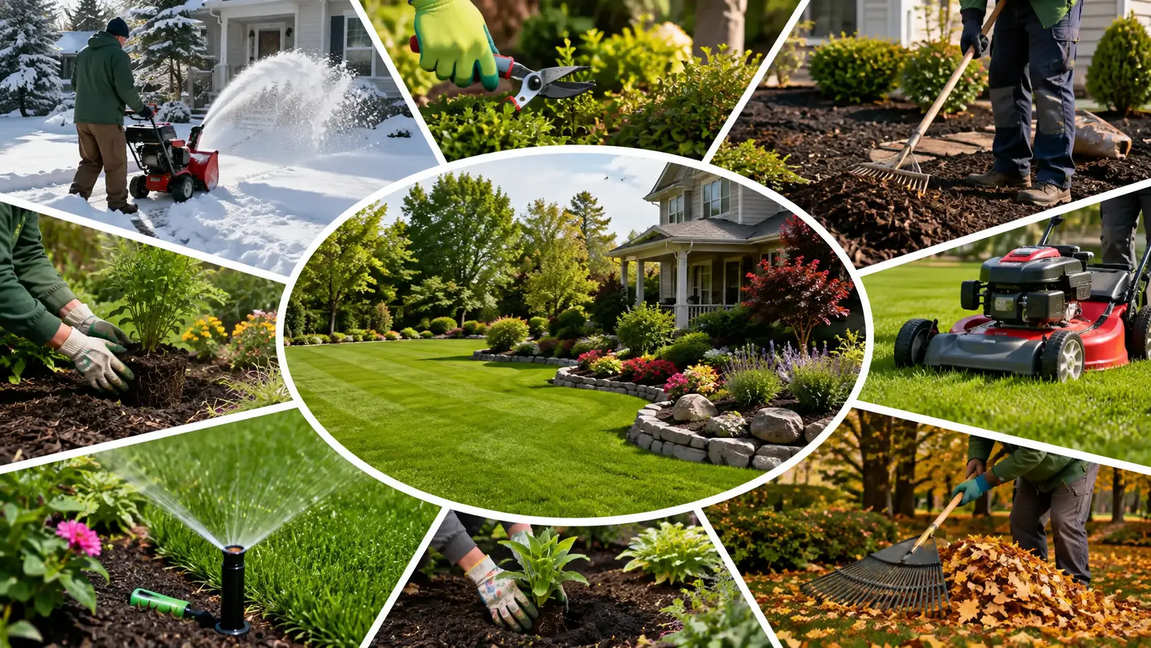 Buffalo Landscaping Maintenance Checklist by Month